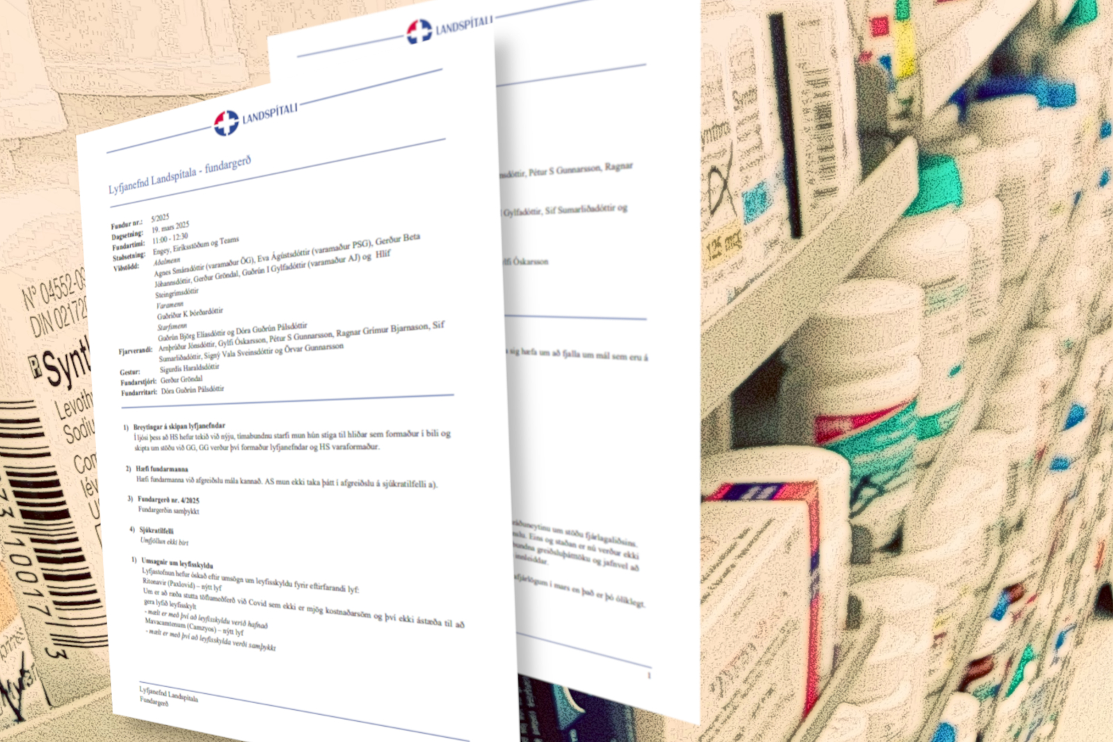 Frumtök taka undir áhyggjur lyfjanefndar Landspítala